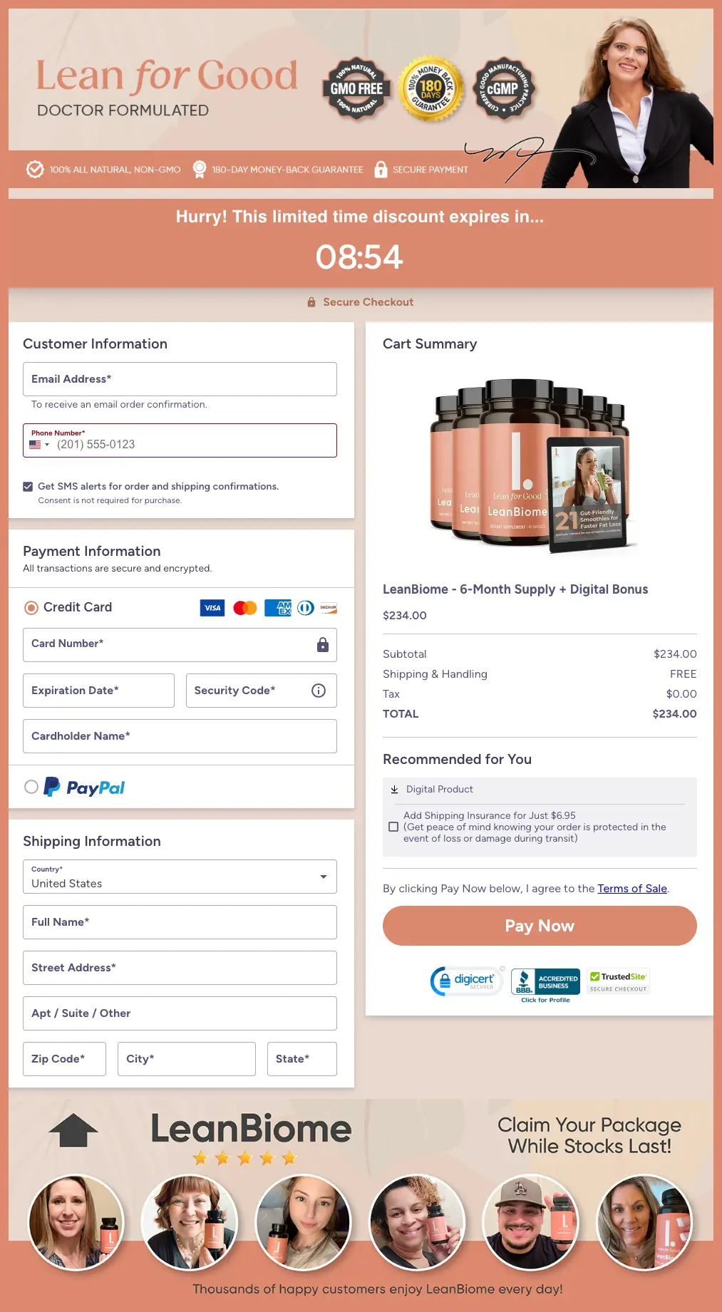 LeanBiome-Secure-Checkout